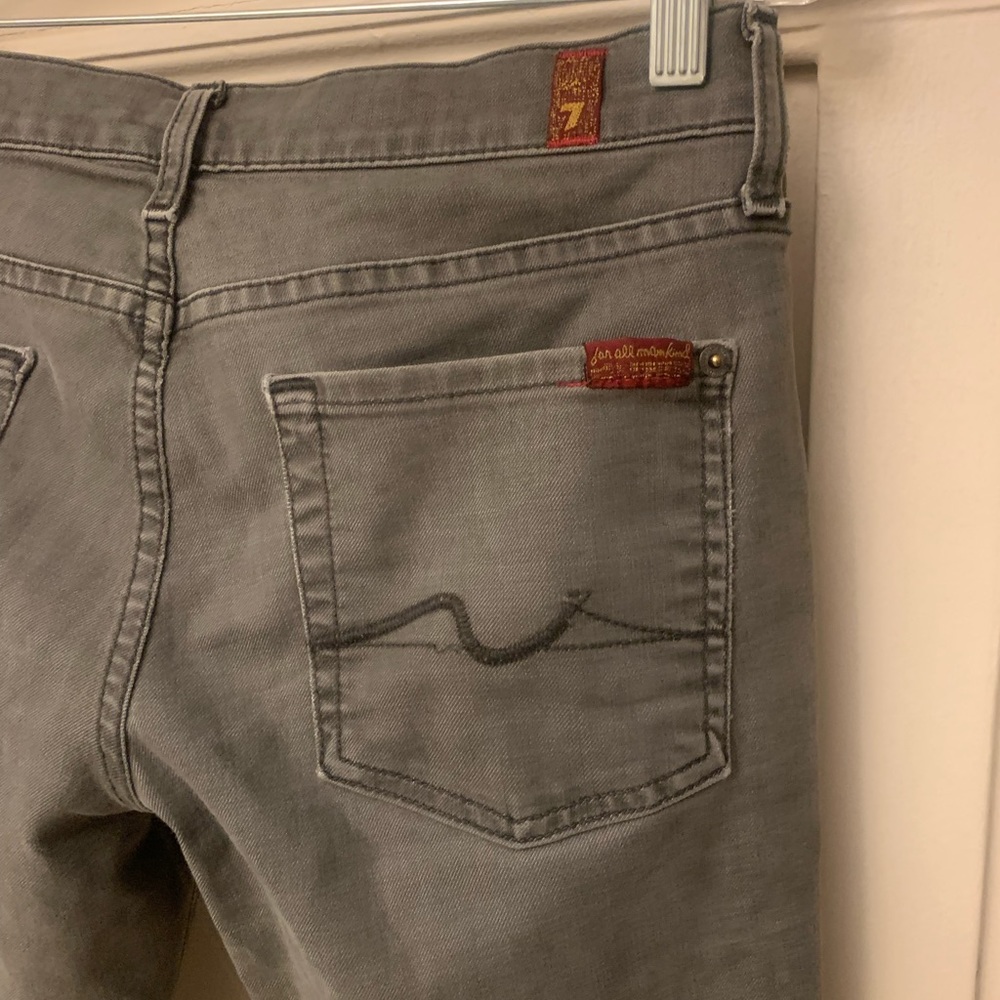 7 for Mankind’s original Roxanne jean in grey.